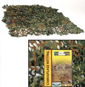 2,4 x 3,0 m Tarnnetz Basic Light flecktarn 7,20m² = 3,74 €/m²