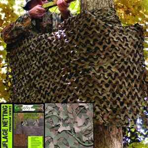 3 x 6 m Tarnnetz Basic Mil woodland 18,0m² = 4,72 €/m²