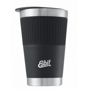 Esbit Thermobecher Sculptor mit Manschette schwarz 550 ml