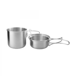 Tatonka Edelstahl Becher + Deckel Handle Mug Set 500 ml