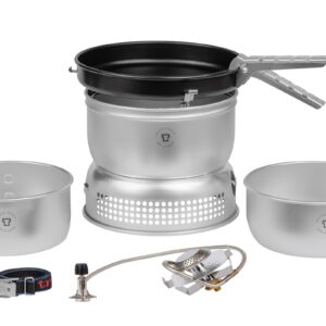 Trangia Kochgeschirr mit Gasbrenner Set 25-3 UL Alu