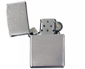 Zippo Feuerzeug chrom matt