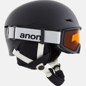 Anon Kids' Define Ski & Snowboard Helmet, Black, SM