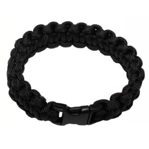 MFH Paracord Armband S 18cm 225cm schwarz 1,12€/m