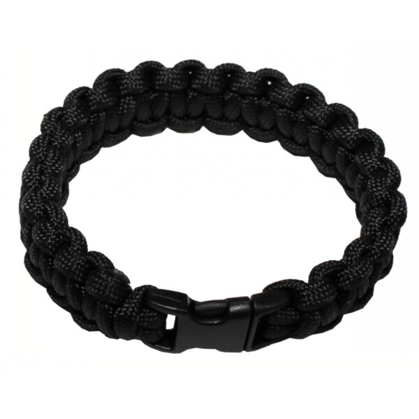 MFH Paracord Armband S 18cm 225cm schwarz 1