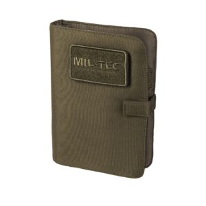 Notizbuch Notebook Tactical oliv 14,5 x 4,5 x 20,5