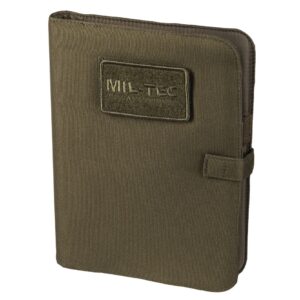 Notizbuch Notebook Tactical oliv 18,5 x 3,5 x 24,5