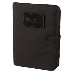 Notizbuch Notebook Tactical schwarz 18,5 x 3,5 x 24,5