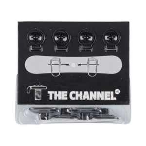 Burton M6 Channel Replacement Hardware, Black