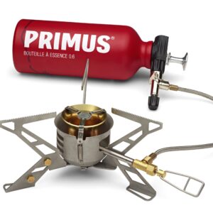 Primus Kocher OmniFuel II mit Brennstoffflasche und Beutel