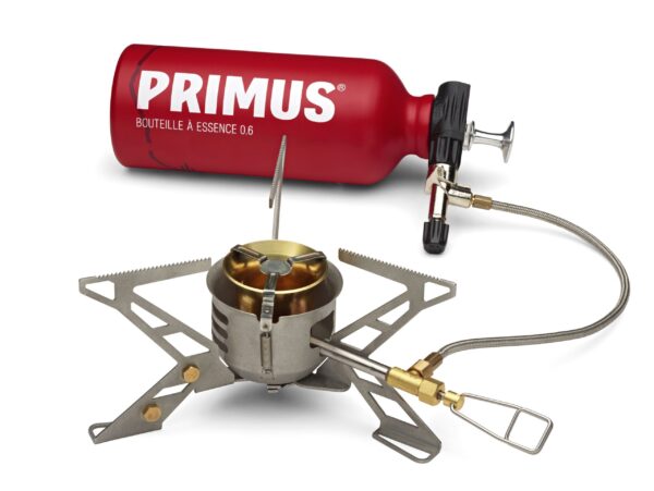 Primus Kocher OmniFuel II mit Brennstoffflasche und Beutel