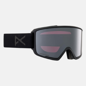 Anon M3 Goggles + Bonus Lens + MFI® Face Mask, Frame: Smoke, Lens: Perceive Sunny Onyx (6% / S4), Spare Lens: Perceive Variable Violet (34% / S2)