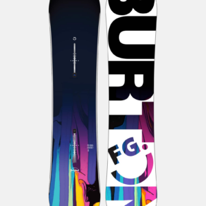 Burton Kids' Feelgood Smalls Camber Snowboard, Graphic, 135