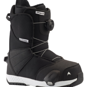 Burton Kids' Zipline Step On® Snowboard Boots, Black, 6K