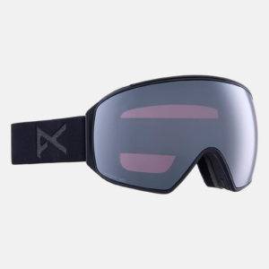 Anon M4 Goggles (Toric) + Bonus Lens + MFI® Face Mask, Frame: Smoke, Lens: Perceive Sunny Onyx (6% / S4), Spare Lens: Perceive Variable Violet (34% /