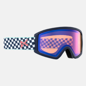 Anon Kids' Tracker 2.0 Goggles, Frame: Checkers, Lens: Blue Amber (50% / S1)