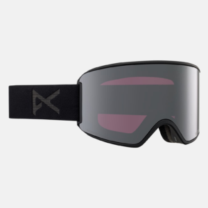 Anon WM3 Goggles + Bonus Lens + MFI® Face Mask, Frame: Smoke, Lens: Perceive Sunny Onyx (6% / S4), Spare Lens: Perceive Variable Violet (34% / S2)