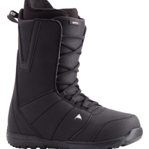 Burton Men's Moto Lace Snowboard Boots, Black, 8.5