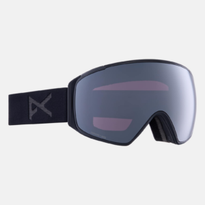 Anon M4S Goggles (Toric) + Bonus Lens + MFI® Face Mask, Frame: Smoke, Lens: Perceive Sunny Onyx (6% / S4), Spare Lens: Perceive Variable Violet (34% /