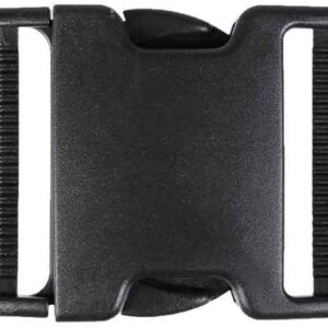 Steckschliesse Buckle 50 mm schwarz