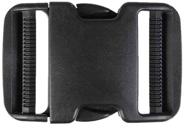 Steckschliesse Buckle 50 mm schwarz