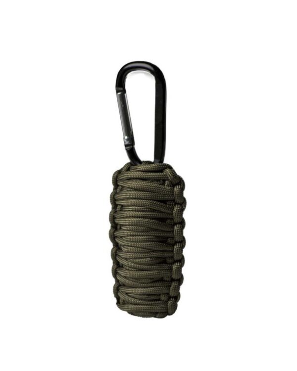 Paracord Survival Kit small oliv