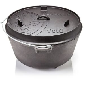 Petromax 17,3L Feuertopf Dutch Oven Ft18  ab 20 Personen (mit Füße)