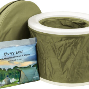 Bivvy Loo tragbare Campingtoilette mit Tragetasche Green - Trockentoiletten von CarpLife