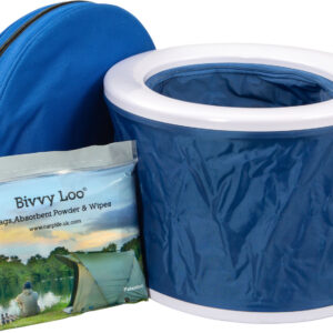 Bivvy Loo tragbare Campingtoilette mit Tragetasche Blue  - Trockentoiletten von CarpLife