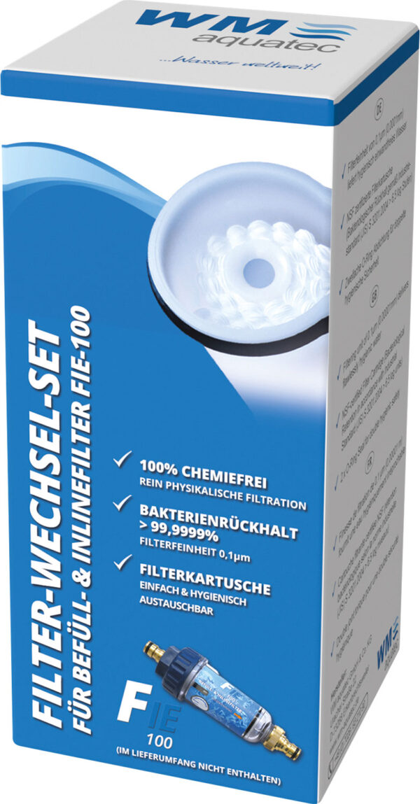 Filter-Wechsel-Set für Inlinefilter FIE-100 - Trinkwasseraufbereitung von WM aquatec