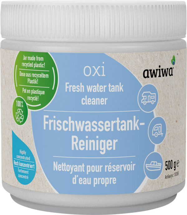 Awiwa oxi Frischwassertankreiniger 500 g - Wassertankentkeimung & -reinigung