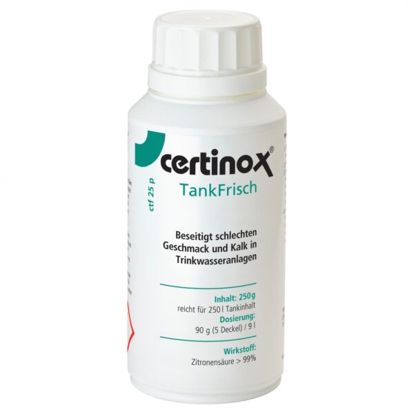 certinox TankFrisch ctf 25 p - Wassertankentkeimung & -reinigung