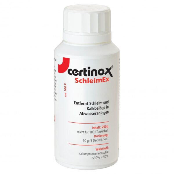 Certinox SchleimEx CSE 100 P Schleim- und Kalkbelägeentferner - Wassertankentkeimung & -reinigung