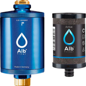 Alb Filter® TRAVEL Active Trinkwasserfilter - Festeinbau - Mit GEKA Anschluss - Blau - Trinkwasseraufbereitung