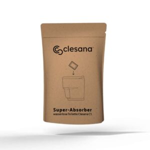 Clesana Super Absorber 20 Beutel für wasserlose Toilette Clesana C1 - Toilettenbeutel & Toilettenzubehör