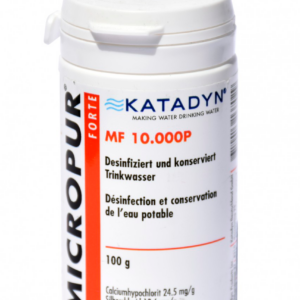 Katadyn Micropur Forte MF 10000P Pulver Wasserentkeimung Trinkwasser 100g  - Wassertankentkeimung & -reinigung