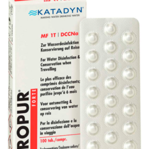 Katadyn Micropur Forte MF 1T 100 Tabletten 4 x 25 - Wassertankentkeimung & -reinigung