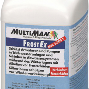 MultiMan FrostEx Frostschutz für Trinkwasseranlagen Flüssig 2500 ml - Trinkwasseraufbereitung