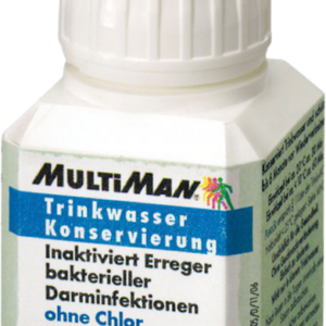 MultiMan PuroSil Trinkwasser Konservierung Tabletten für 20 Liter - Trinkwasseraufbereitung