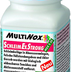 MultiMan SchleimEx Trinkanlagenreiniger Pulver Strong 100 g für 50 Liter Abwassertank - Wassertankentkeimung & -reinigung