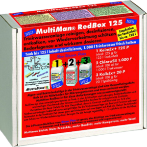 MultiMan MultiBox RedBox 125 Trinkwasser Desinfektion - Trinkwasseraufbereitung