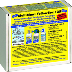 MultiMan MultiBox YellowBox 125 Trinkwasser Entkalkung - Trinkwasseraufbereitung