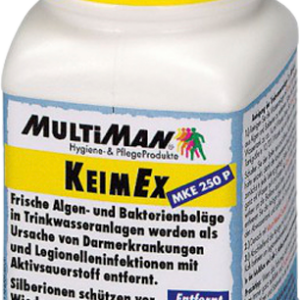 MultiMan KeimEx+ Frischwasser Desinfektion Pulver 250 g für 250 Liter - Trinkwasseraufbereitung