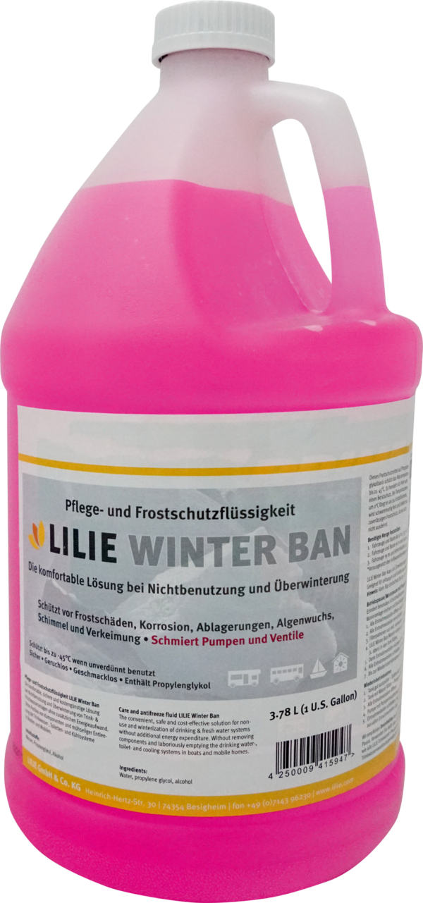 Lilie Winter Ban 2.0 Frostschutzmittel für Trink-und Frischwasseranlagen 3