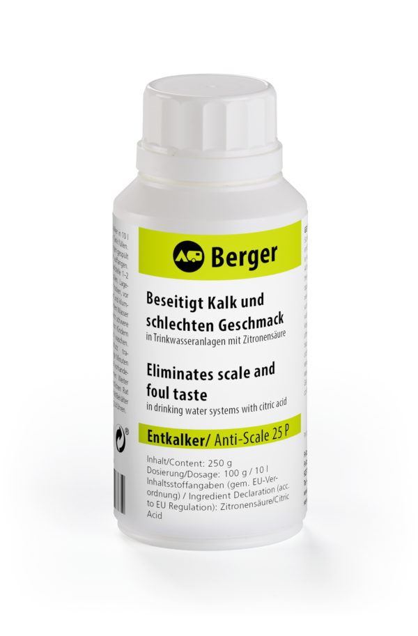 Berger Wassertankerfrischung 250 g - Wassertankentkeimung & -reinigung