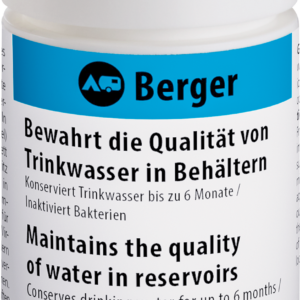 Berger Wasserkonservierung Silber für 10.000 l - Wassertankentkeimung & -reinigung