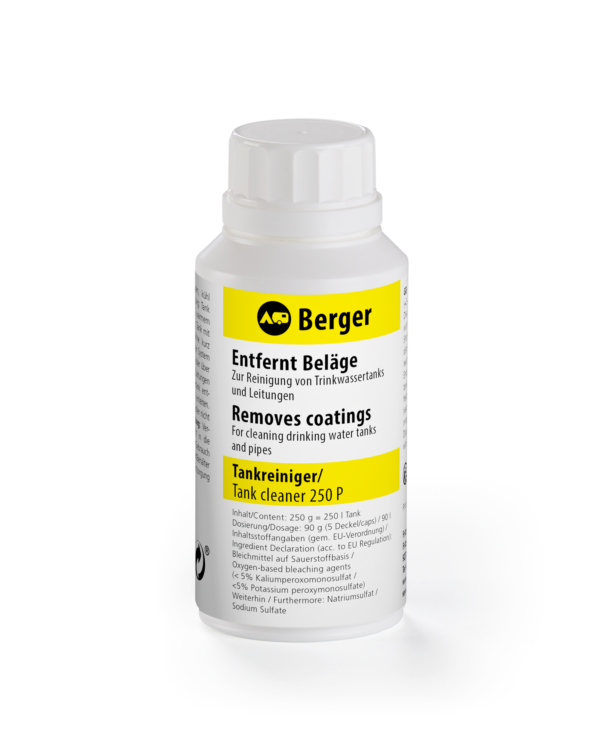 Berger Wassertankreiniger 250 g - Wassertankentkeimung & -reinigung