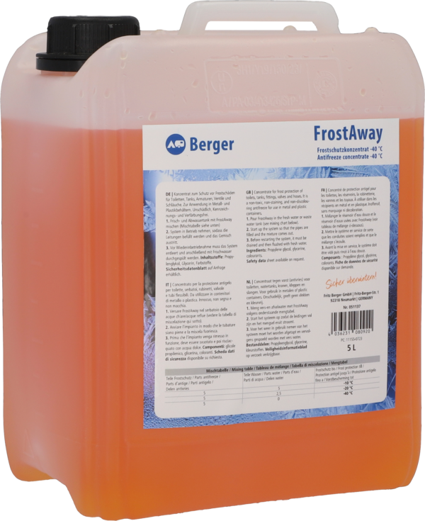 Berger Frostschutzmittel FrostAway 5 Liter - Frostschutz