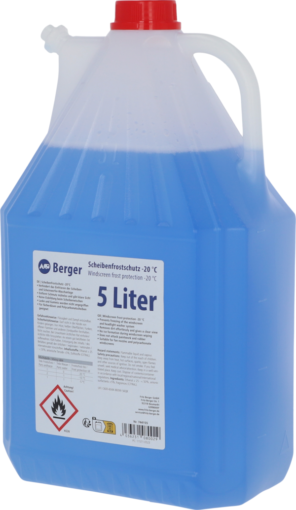 Berger Scheibenfrostschutz 5 Liter - Frostschutz