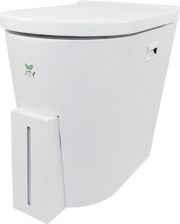 ATY Move Trenntoilette aus Metall mit Beutel - Trenntoiletten von ToMTuR